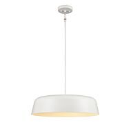 DVI Tuque 1-Light LED Pendant in Matte White