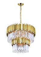 12 Light Chandelier by CWI Lighting