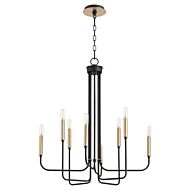 Eight Light Chandelier by Quorum