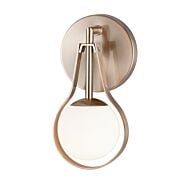 Fusion 1-Light Wall Sconce in Brass