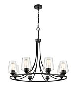 Eight Light Chandelier by Millennium