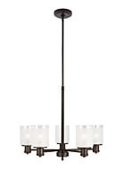 Norwood 5-Light Chandelier in Bronze / Dark