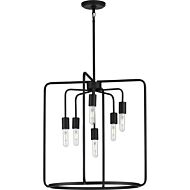 Bonn 6-Light Pendant in Black