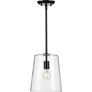 Clarion 1-Light Pendant in Black