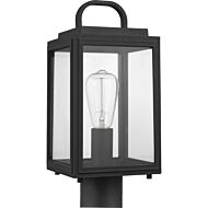 Grandbury 1-Light Post Lantern in Black