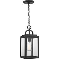 Grandbury 1-Light Hanging Lantern in Black