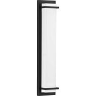 Z-1080 LED 2-Light LED Outdoor Wall Sconce in Black