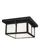 Tomek 2-Light Outdoor Fixture in Black