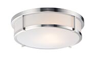 Maxim Rogue 3 Light Ceiling Light in Satin Nickel