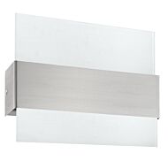 Nikita LED 1-Light LED Wall Light in Matte Nickel