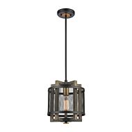 Woodbridge 1-Light Mini Pendant in Matte Black