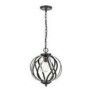 Daisy 4-Light Pendant in Midnight Bronze