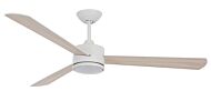 Climate III 52in Hanging Ceiling Fan in White