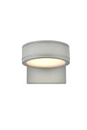 Raine LED Outdoor Wall Lamp in Silver