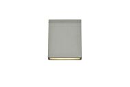 Raine LED Outdoor Wall Lamp in Silver