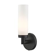 Aero 1-Light Wall Sconce in Black