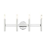 Copenhagen 4-Light Bathroom Vanity Light in Polished Chrome