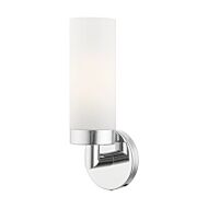 Aero 1-Light Wall Sconce in Polished Chrome