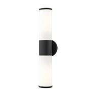 Lindale 2-Light Bathroom Vanity Light in Black