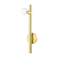 Bannister 1-Light Wall Sconce in Satin Brass