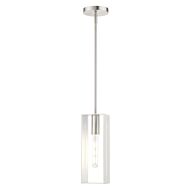 Soma 1-Light Pendant in Brushed Nickel