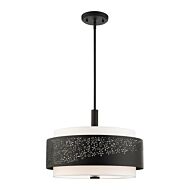 Noria 4-Light Chandelier in Black