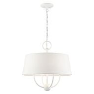 Ridgecrest 4-Light Chandelier in White