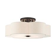 Solstice 6-Light Semi-Flush Mount in English Bronze