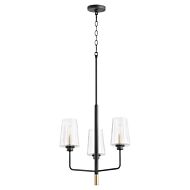 Three Light Chandelier by Quorum