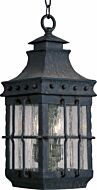 Nantucket 3-Light Outdoor Hanging Lantern in Country Forge