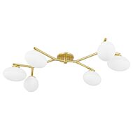 Six Light Semi Flush Mount by Hudson Valley