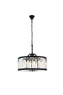 Chelsea 8-Light Chandelier in Matte Black