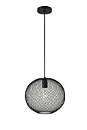 KELLER 1-Light Pendant in Black