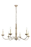 Merritt 6-Light Chandelier in Weathered Dove