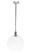 Emett 1-Light Pendant in Chrome