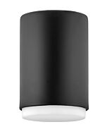 Cedric 1-Light LED Flush Mount in Black