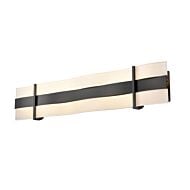 DVI Tides CCT LED Bathroom Vanity Light in Ebony