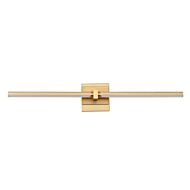 Dorian 1-Light LED Wall Sconce in Gold