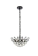 Emilia 3-Light Pendant in Black