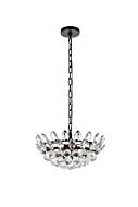 Emilia 3-Light Pendant in Black