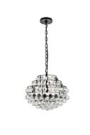 Savannah 3-Light Pendant in Black