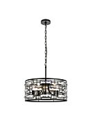 Kennedy 5-Light Pendant in Black