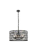 Kennedy 5-Light Pendant in Black