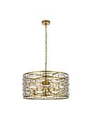 Kennedy 5-Light Pendant in Brass