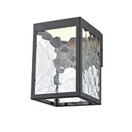 DVI Bishop LED Outdoor LED Wall Sconce in Black