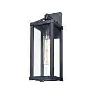 DVI Nipigon Outdoor 1-Light Wall Sconce in Black