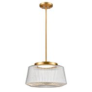 DVI Lunenberg CCT LED Pendant in Brass