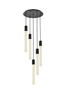 Weston 5-Light Pendant in Black