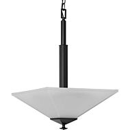 Clifton Heights 2-Light Pendant in Matte Black