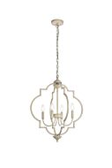 Sandara 4-Light Pendant in Weathered Dove